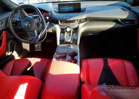 2022 Acura Tlx Tech A из США, поврежденный, VIN 19UUB6F58NA002308